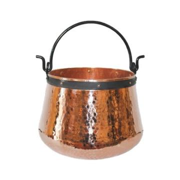 Ceaun traditional, cupru masiv, toarta fier forjat, 60 litri de la Baralchim Srl