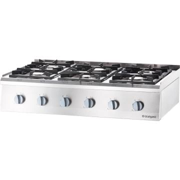 Masina de gatit cu 6 focuri de banc 1200x700x250 mm