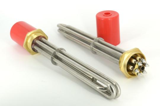 Rezistenta boiler 1 1/2 , 230 380V , 10.000W , 420 mm de la Caldor Heat &Engineering Srl