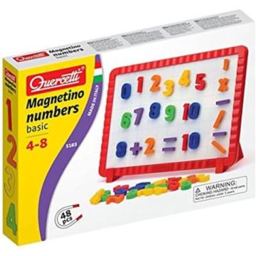 Jucarie Tableta magnetica Quercetti Numere, 48 piese