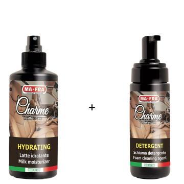 Detergent tapiterie Charme Hydrating 150ml + Schiuma 150ml de la Auto Care Store Srl
