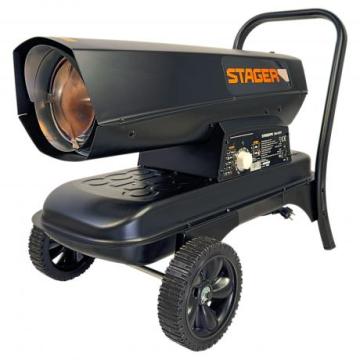 Tun de aer cald cu ardere directa pe motor Stager Plus-K80W