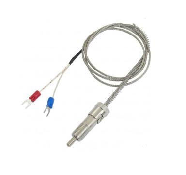 Termocuplu K, O8 mm, baioneta M12, cablu 2 m
