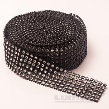Banda cu stras negru de la Lumea Basmelor International Srl