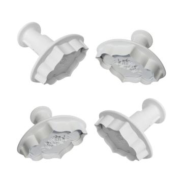 Set decupatoare Placute cu trandafiri, 8 buc. - Lumea