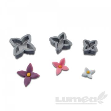 Set decupatoare flori, 3 buc. - Lumea