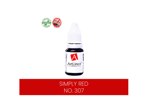 Pigment buze micropigmentare ArtLiner Simply Red 10 ml de la Visagistik