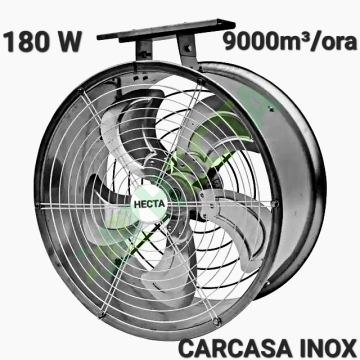 Ventilator inox destratificare/recirculare, 9000mc/h de la Hecta Solutions Srl