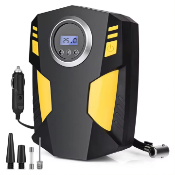 Compresor auto digital 3 in 1, lumina LED, DC 12V, 120W, 35L