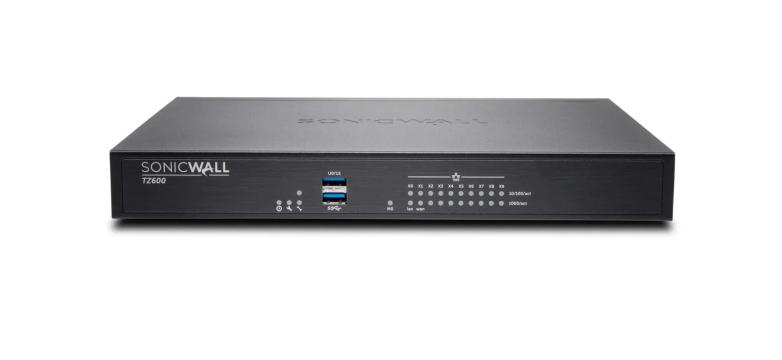 Firewall SonicWall TZ600, porturi: 8x1-GbE, 1xLAN de la Eve Nasia S.r.l