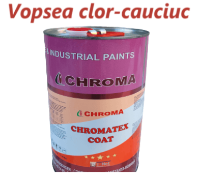 Vopsea elastica Cromatex 5 kg gri