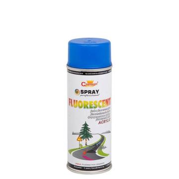Spray vopsea fluorescent 400ml albastru Champion Color de la Auto Care Store Srl