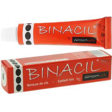 Vopsea gene si sprancene Binacil 15ml - negru intens de la Mezza Luna Srl.