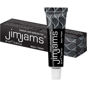 Vopsea gene si sprancene JimJams 15ml - negru intens de la Mezza Luna Srl.