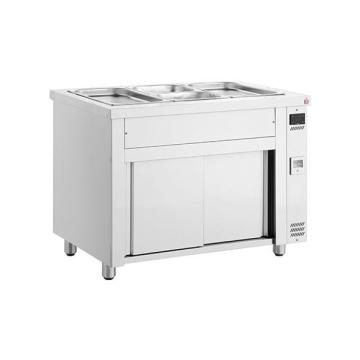 Bain Marie cu dulap inox 3 x GN 1/1