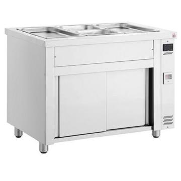 Bain Marie cu dulap inox 4 x GN 1 /1