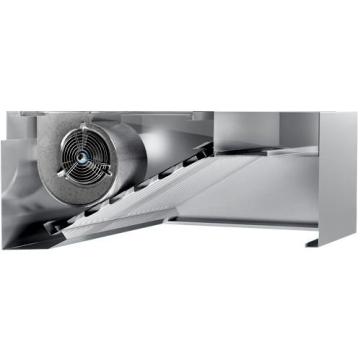 Hota din inox profesionala cubica 2000x1100 mm cu ventilator