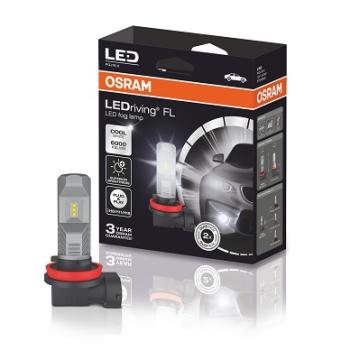 Set 2 becuri led 12V (H8/H11/H16) de ceata Osram