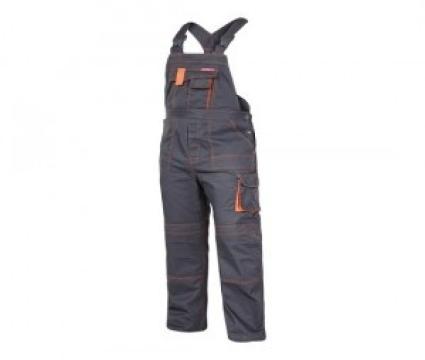 Pantalon lucru bumbac-poliester cu pieptar - XL/H-182