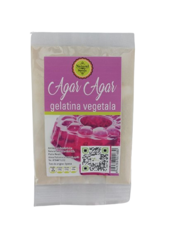 Gelatina vegetala Agar Agar 20 gr, Natural Seeds Product de la Natural Seeds Product SRL
