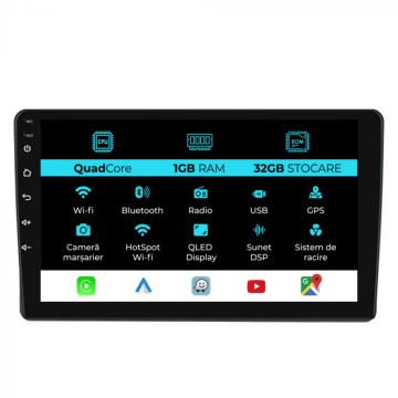 Navigatie android dedicata Fiat 500L (2012 - 2017), 10 inch de la Nav Store