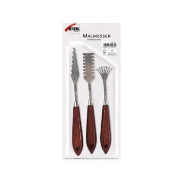 Cutite de paleta cu model Kreul, set 3 buc