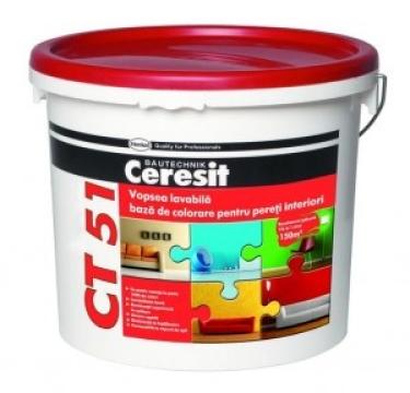 Vopsea lavabila baza de colorare pentru interior CT 51 15L de la PDET Atlantic Distribution Srl