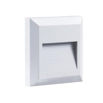 Lumina treapta cu LED alb patrat