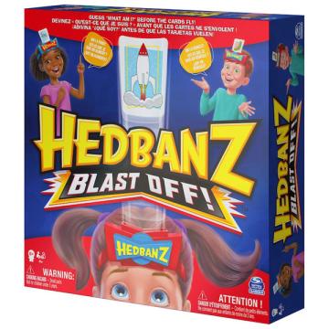 Joc de societate Spin Master - Hedbanz Blast Off de la Novator Impex Srl