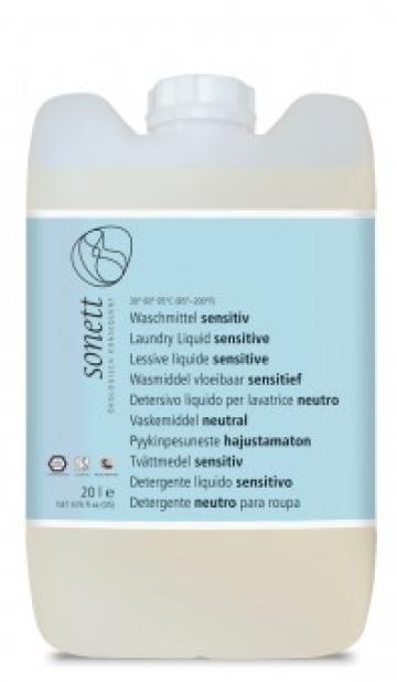 Detergent lichid pentru rufe sensitive ecologic 20l Sonett de la Supermarket Pentru Tine Srl