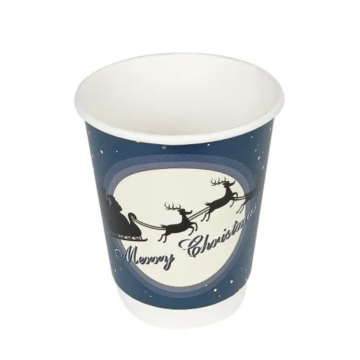 Pahare 8 oz perete dublu Holy Nights 25 buc/ set de la Sanito Distribution Srl