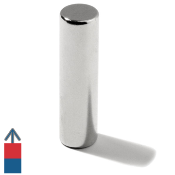 Magnet neodim cilindru 8 x 30 mm de la Magneo Smart