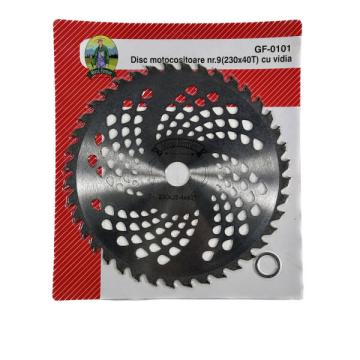 Disc motocositoare nr.9/230 cu vidia GF-0101, Micul Fermier