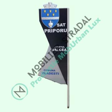Totem intrare-iesire localitate #T312 de la Moblux Stradal SRL