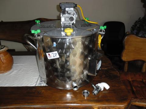 Oala din otel inoxidabil alimentar, cu mixer
