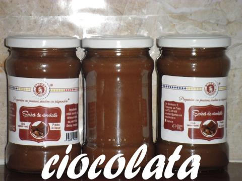Serbet de ciocolata, 314ml/335gr