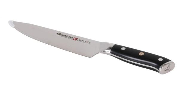 Cutit chef cu lama Damasc, lama 20 cm de la Ad Horeca Concept Srl
