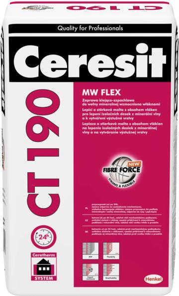 Adeziv pentru vata Mineral CT 190 de la PDET Atlantic Distribution Srl
