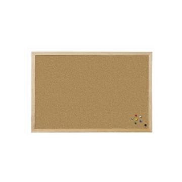 Panou pluta cu rama din lemn 40x30 cm