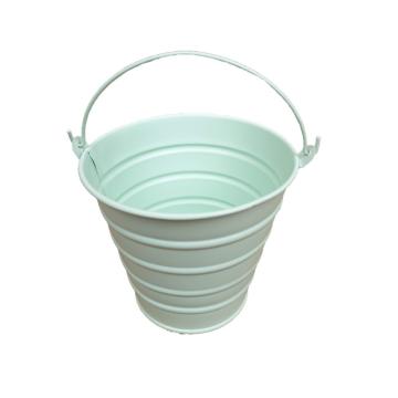 Galetusa din tabla cu toarta verde mint de la Distinctiv Store Srl