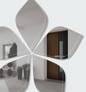 Usa exterior aluminiu integral cu rupere termica