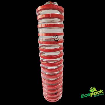 Banda Minoli rosie 9 x 66 mm, 192 buc / bax de la Ecopack Business Srl