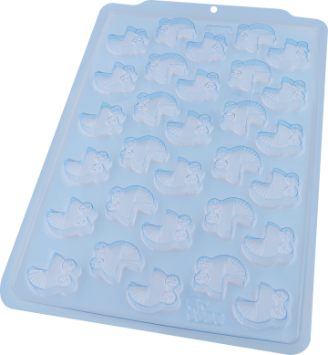 Forma ciocolata Carucior Bebe, 30 cavitati, 40x34x10mm de la Hermes Natural Products Srl