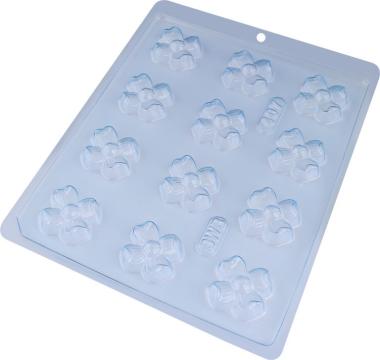 Forma ciocolata Floare, 12 cavitati, 37mmxh11mm