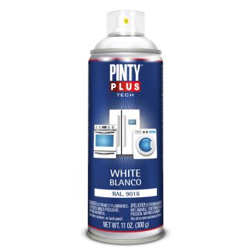 Vopsea spray, alb, pentru electrocasnice, 400 ml, Pintyplus de la Baralchim Srl