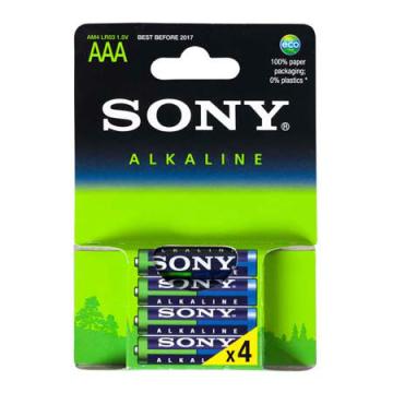 Baterie alcalina LR03 Sony blister 4 buc