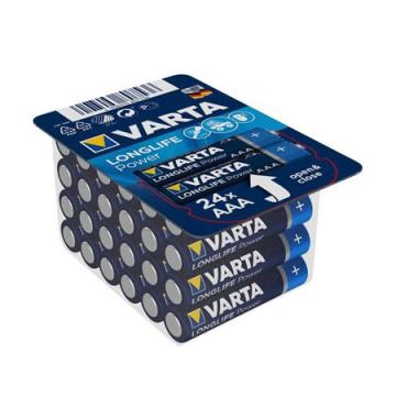 Baterie alcalina LR03 24buc Varta High energy de la Sil Electric Srl