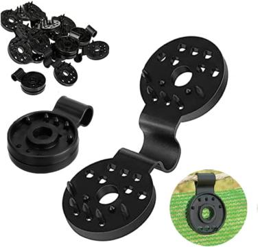 Cleme din plastic pentru fixare prelata de umbrire 40x55mm