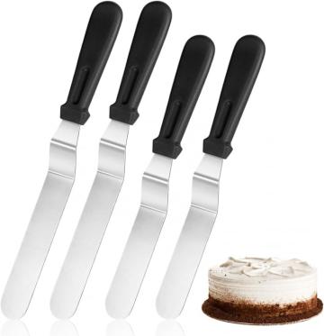 Spatule flexibile din otel inoxidabil pentru decoratiuni
