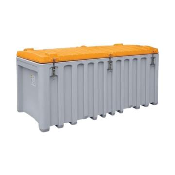 Cutie depozitare scule CEMBox 750 litri, gri-portocaliu